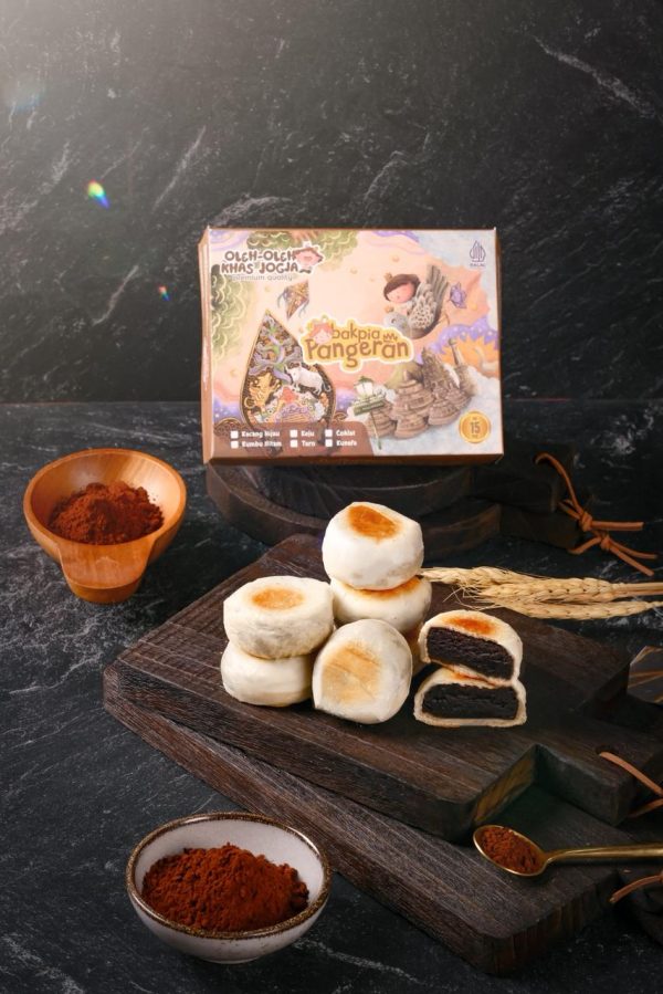cokelat isi 15 Bakpia Cokelat Isi 15